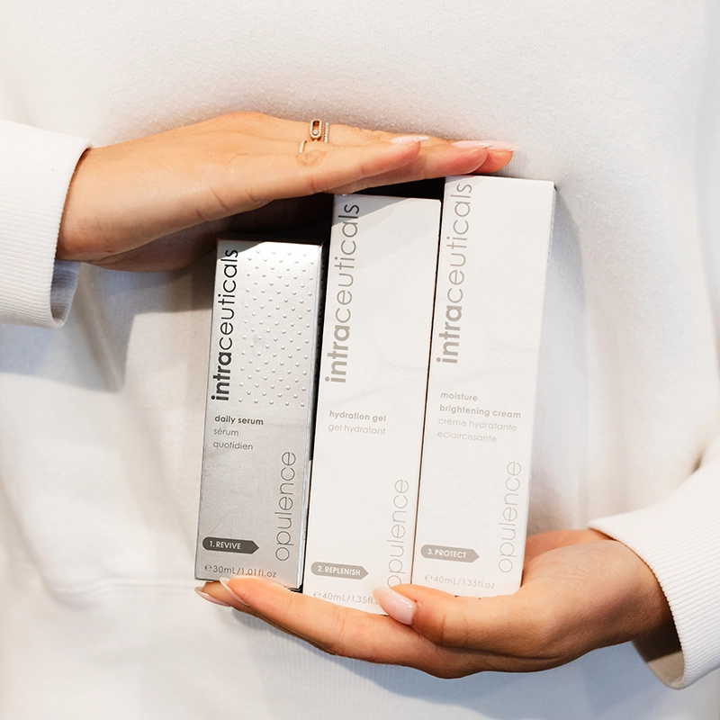 Intraceuticals Opulence Brightening Oxygen Treatment products