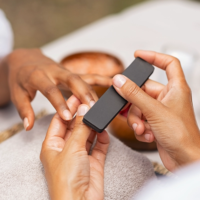 buffing nails