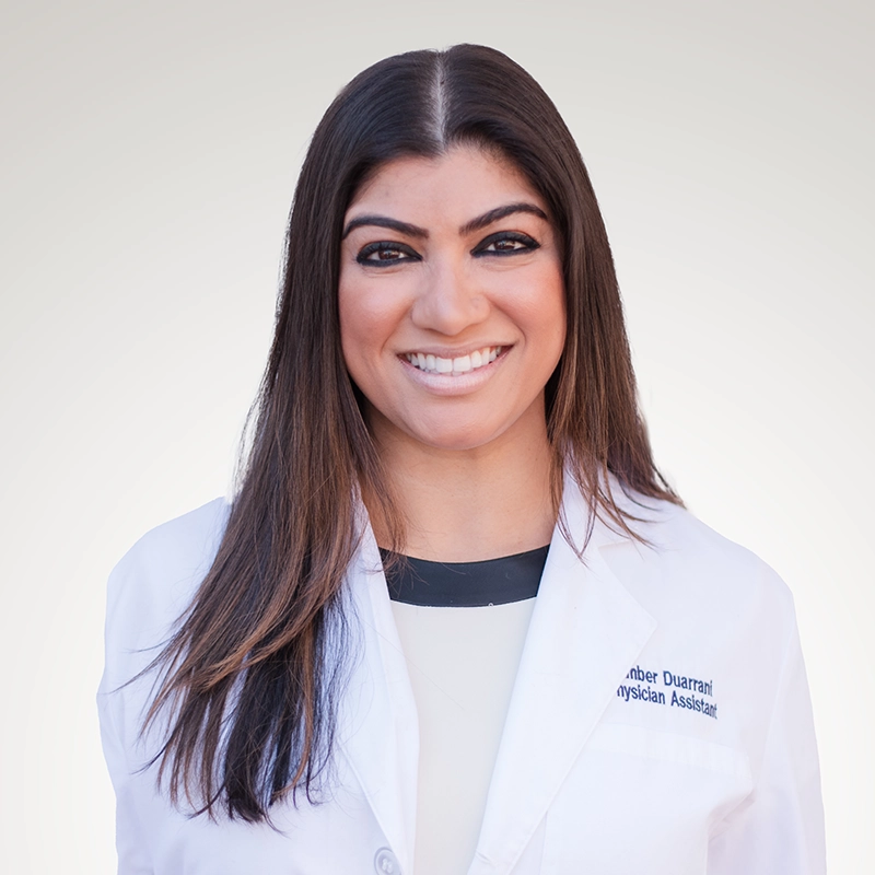 Headshot of Amber Duarrani MMSc, PA-C