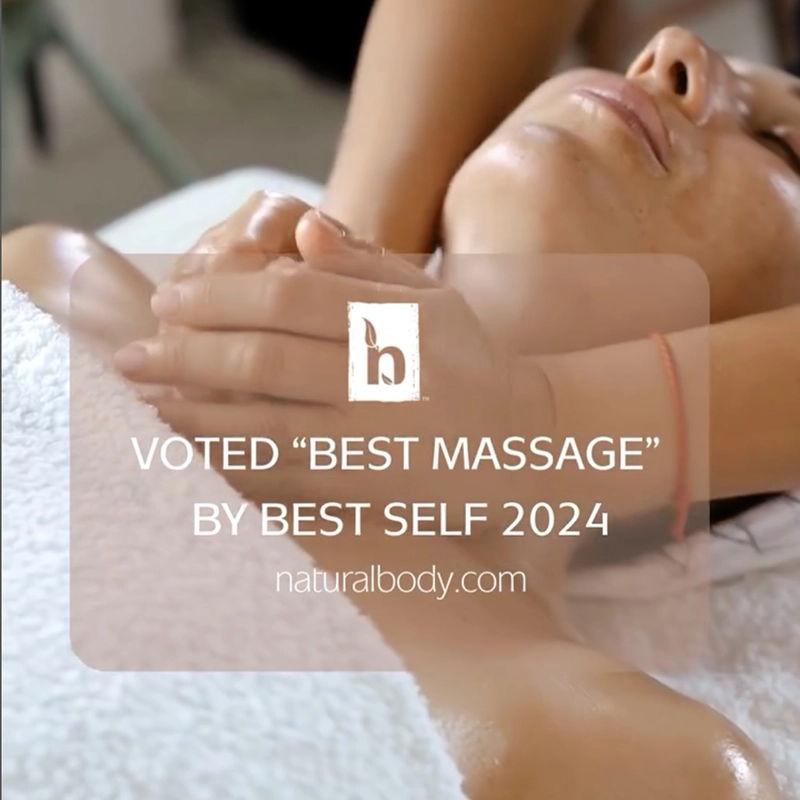 Natural Body Spa Voted Best Massage by Best Self 2024 Instagram video